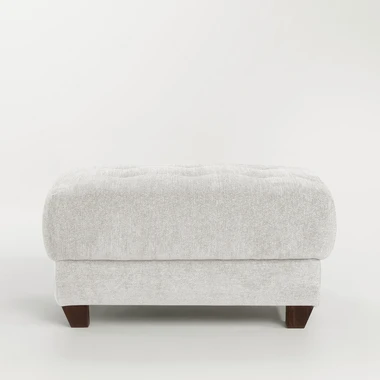 Krémový taburet s úložným prostorem TIVOLI