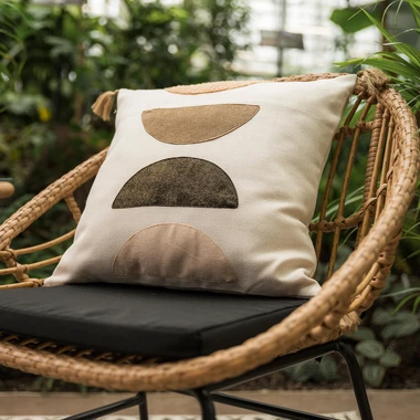 Geometrický povlak na polštář etno ANDRE 45x45