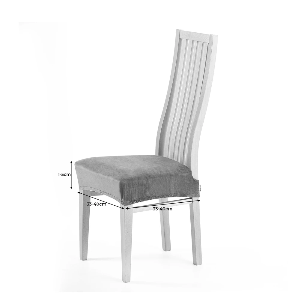 Zdjęcie pokrowca z podanymi wymiarami. 