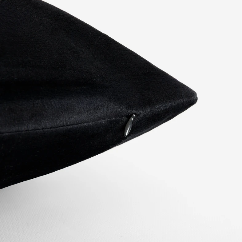 Povlak na polštář černý SNOV 45x45 cm