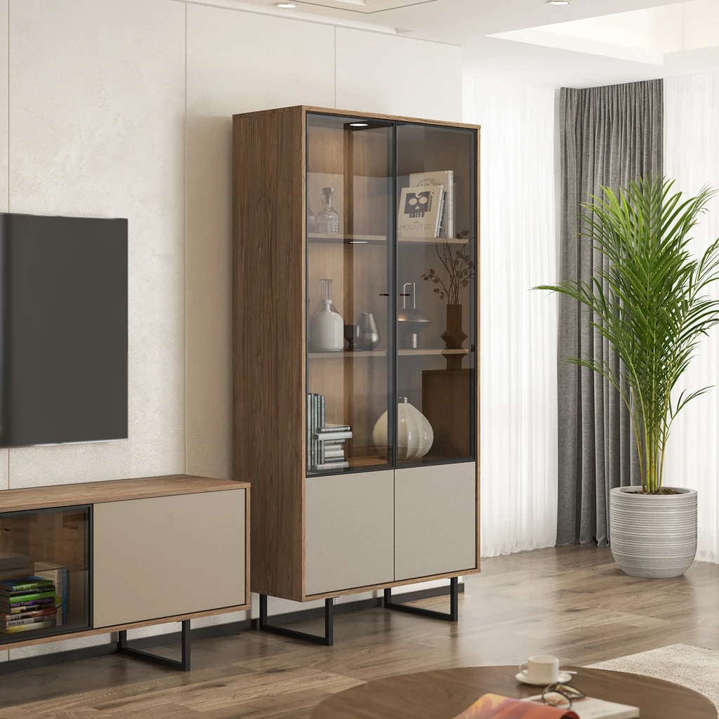 Aranżacja witryny w nowoczesnym salonie