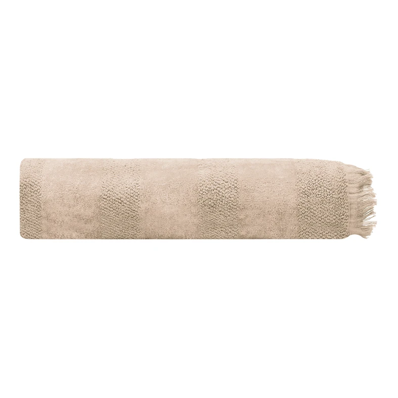 Bavlněný krémový ručník LANETTE 70x140 cm