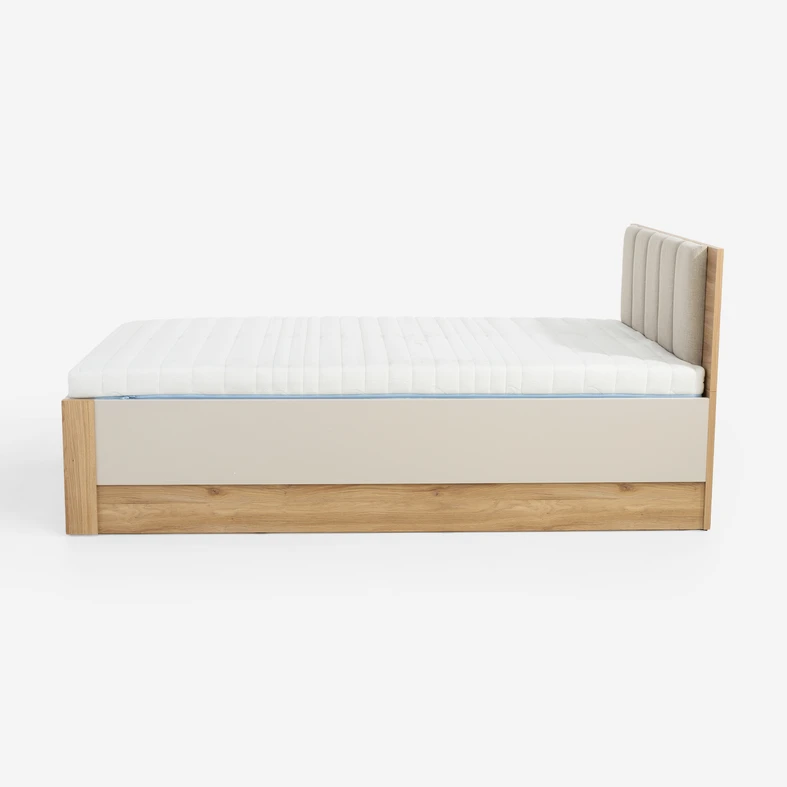 Postel s úložným prostorem a roštem OAK SQUERE 120x200.