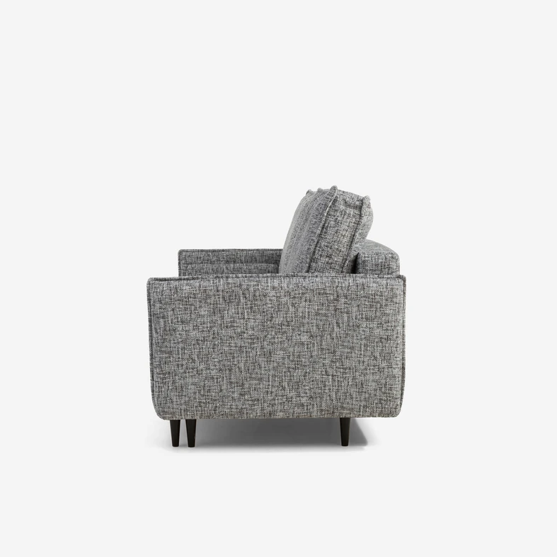 Třímístná rozkládací pohovka IRMINA šedá