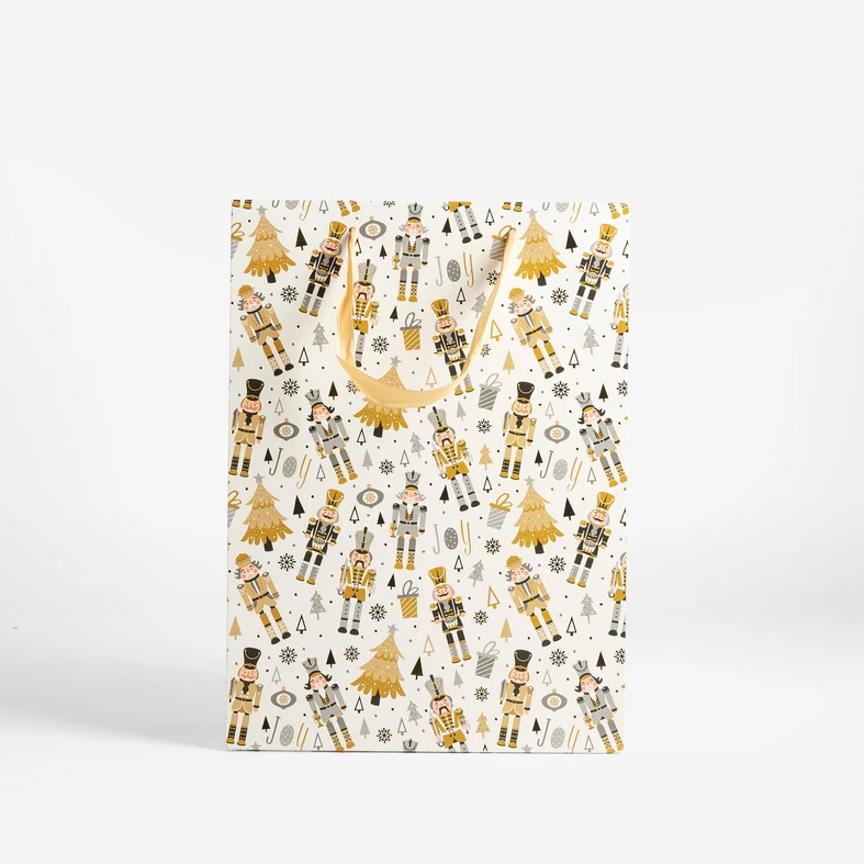 Vánoční dárková taška 34,5 cm MIX