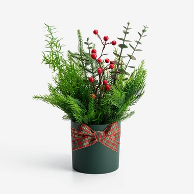 Vánoční dekorace 38 cm stromeček