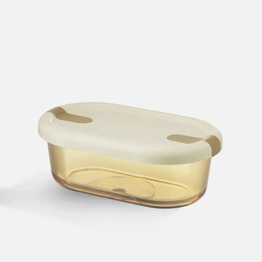 Svačinový box, skleněný, 750 ml