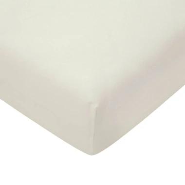 Prostěradlo s gumou JERSEY 90x200 cm krémové