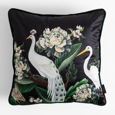 Zelený dekorační povlak na polštář COLINA 45x45 cm