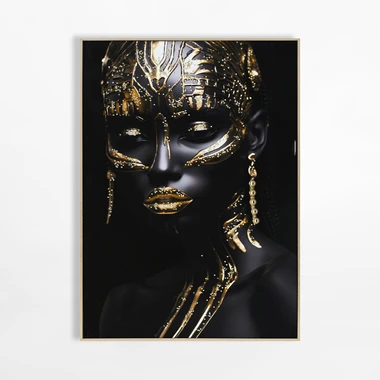 Obraz na plátně glamour AFRIKA ŽENA II 62x92 cm