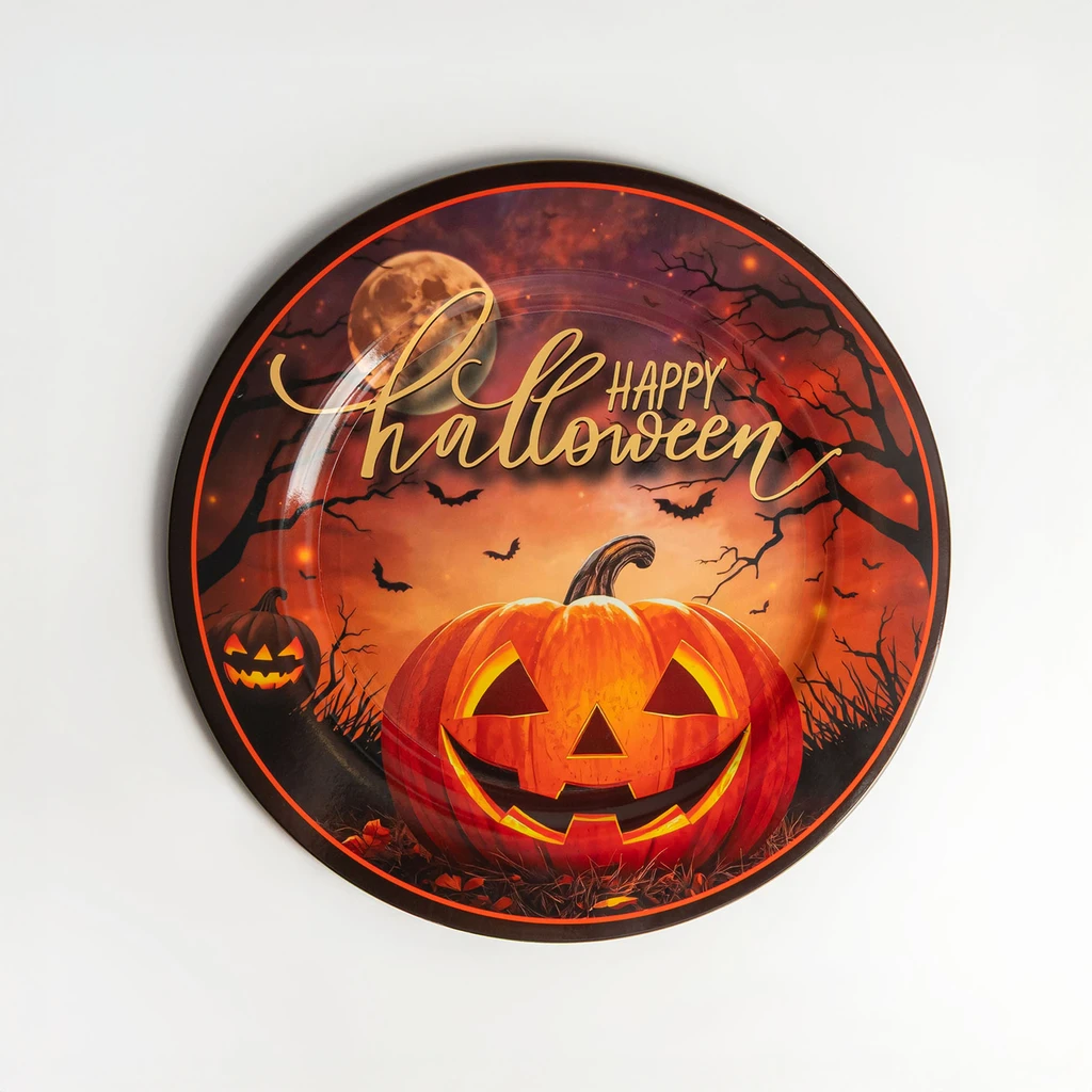 Halloweenský podtalíř 33 cm MIX