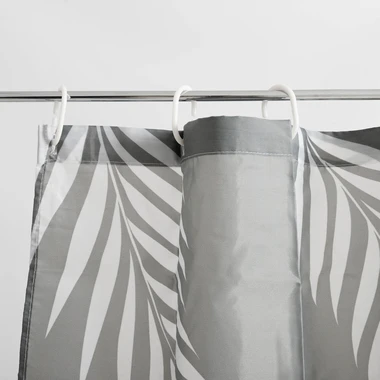 Sprchový závěs ROSA šedý 180x180 cm
