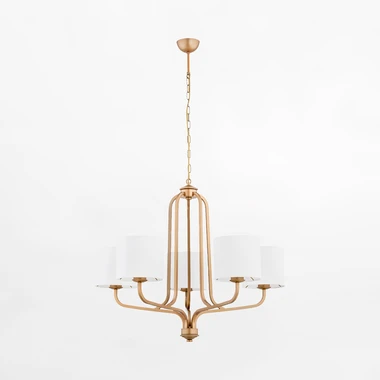 Zlaté závěsné svítidlo MARANELLO