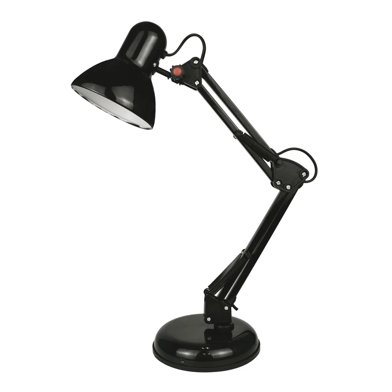 Černá stolní lampa GARITA T51S-BK