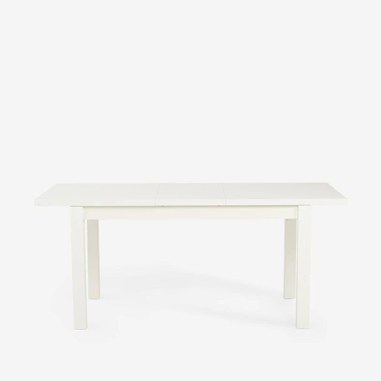 Rozkládací stůl bílý mat KELIN 138-178 cm