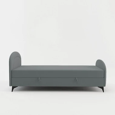 Šedá studentská válenda PING 90x200 cm