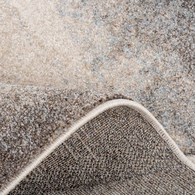 Béžovo-šedý abstraktní koberec KERY 80x150 cm