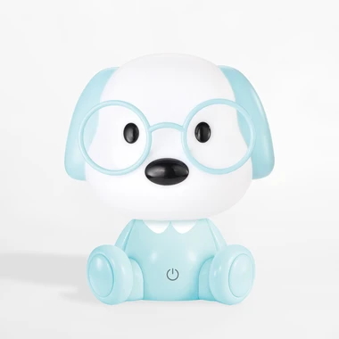 Noční lampička LED modrý PES