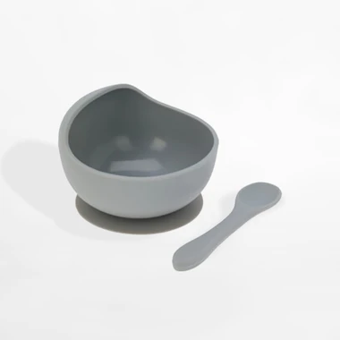 Silikonová miska se lžící MIX