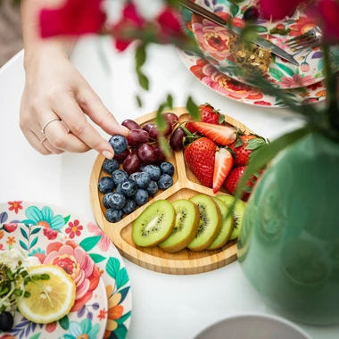 Bambusové servírovací prkénko 20 cm