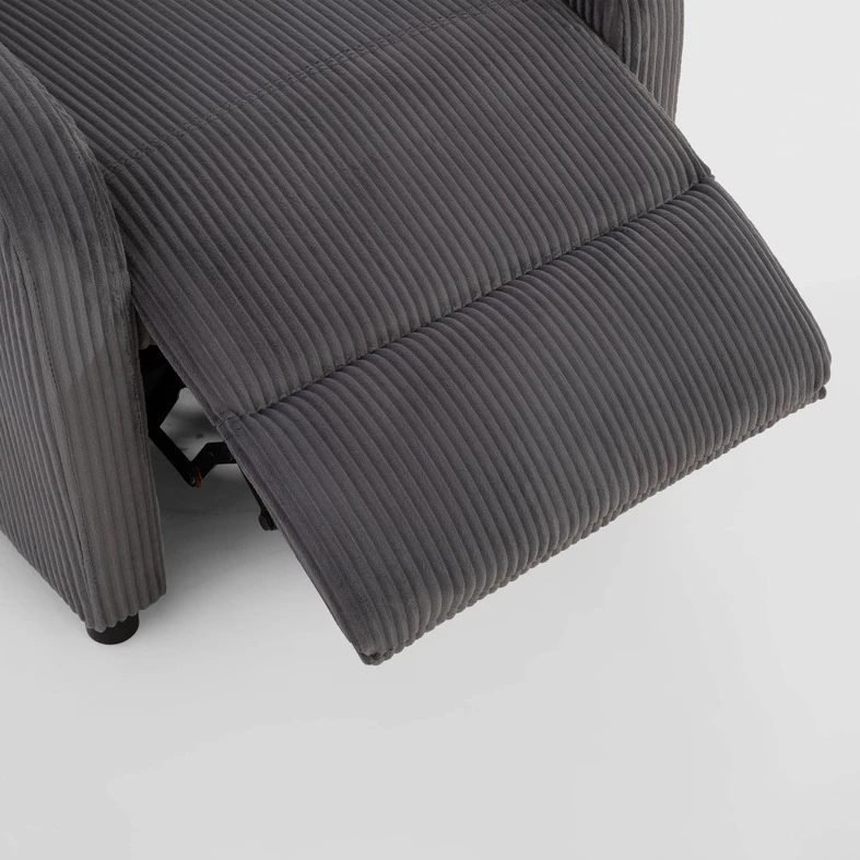 Zdjęcie fotela. Zbliżenie na detale.