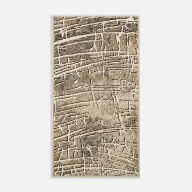 Abstraktní koberec ARCO 60x110 cm, krémový