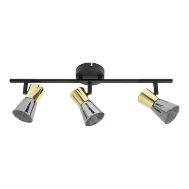 3bodová lišta černo-zlatá CENTO