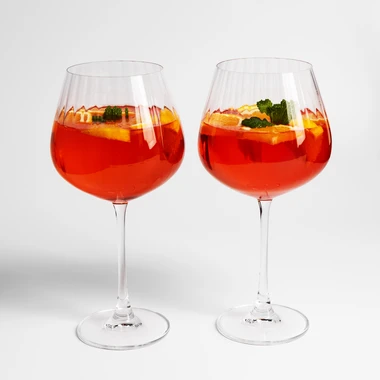 Sada 2 sklenic na červené víno COLUMBA OPTIC 640 ml
