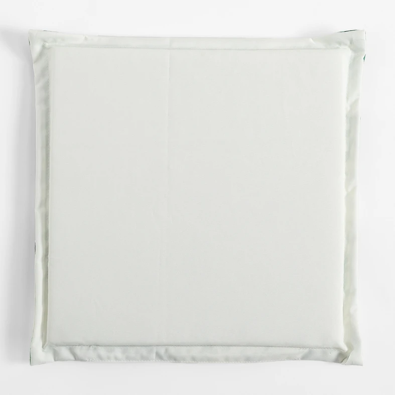 Bílý sedák na židli SAMBA 40x40 cm