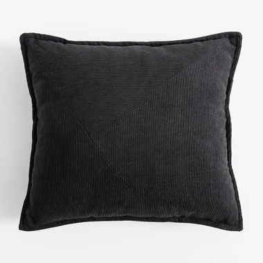 Povlak na polštář IRENE 45x45 cm černý
