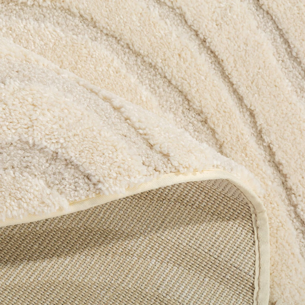 Moderní krémový koberec INSPIRATION 120 cm