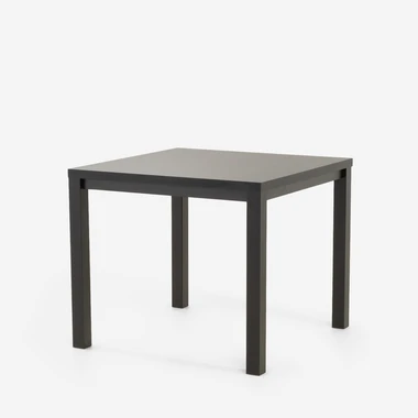 Malý stůl černý mat JUNI 90 cm