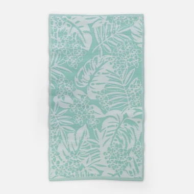 Mátový koberec s listy SUNSET 90x150 cm