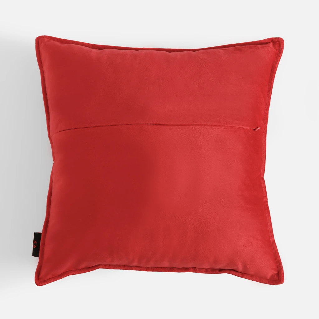 Povlak na polštář s soby červený TWINKLE 45x45 cm