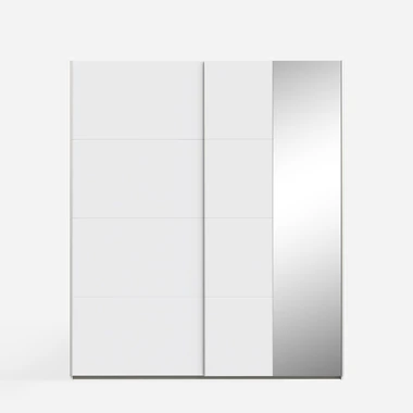 Zrcadlová skříň s posuvnými dveřmi FITIO mat 200 cm