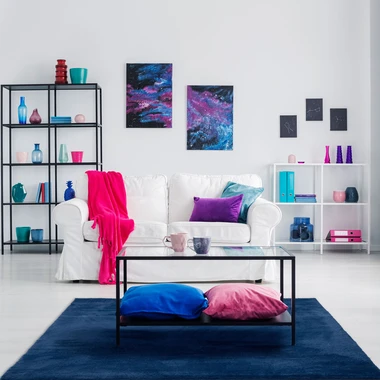 Koberec PULY 160x230 cm, tmavě modrý