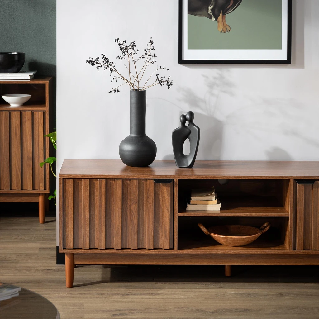 TV stolek s drážkováním TURRO