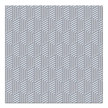 Stříbrné papírové ubrousky INSPIRATION TEXTURE 20 ks