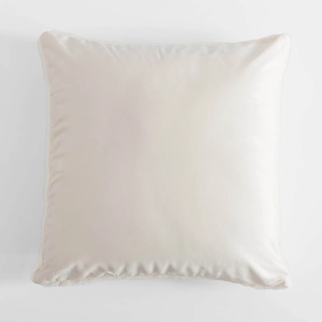 Povlak na polštář s houpacím koníkem LUCA bílý 45x45 cm