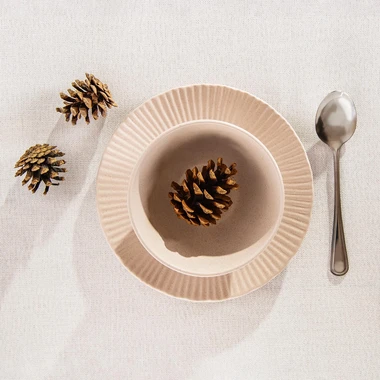 Krémový ubrus MILANI 110x160 cm