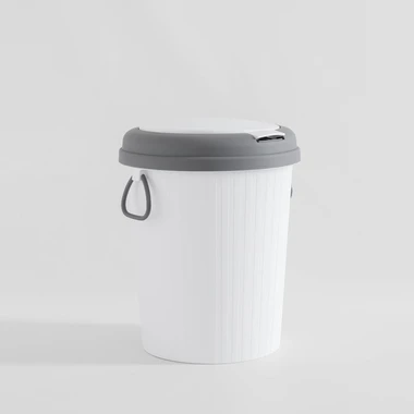 Odpadkový koš 13 l bílo-šedý