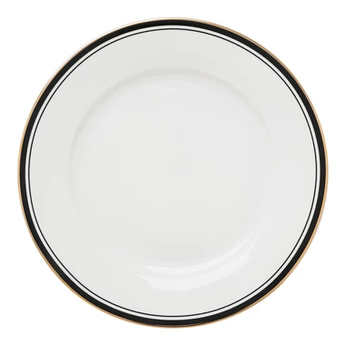 Porcelánový dezertní talíř ART DECO 19 cm