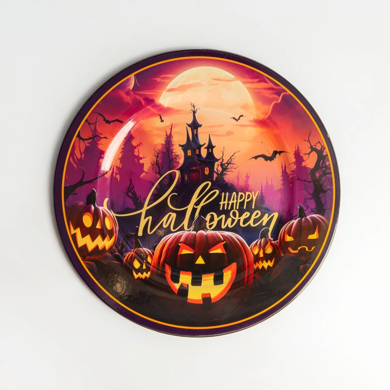 Halloweenský podtalíř 33 cm MIX