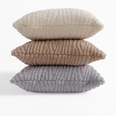 Bílý dekorační povlak na polštář ALPEN 45x45 cm