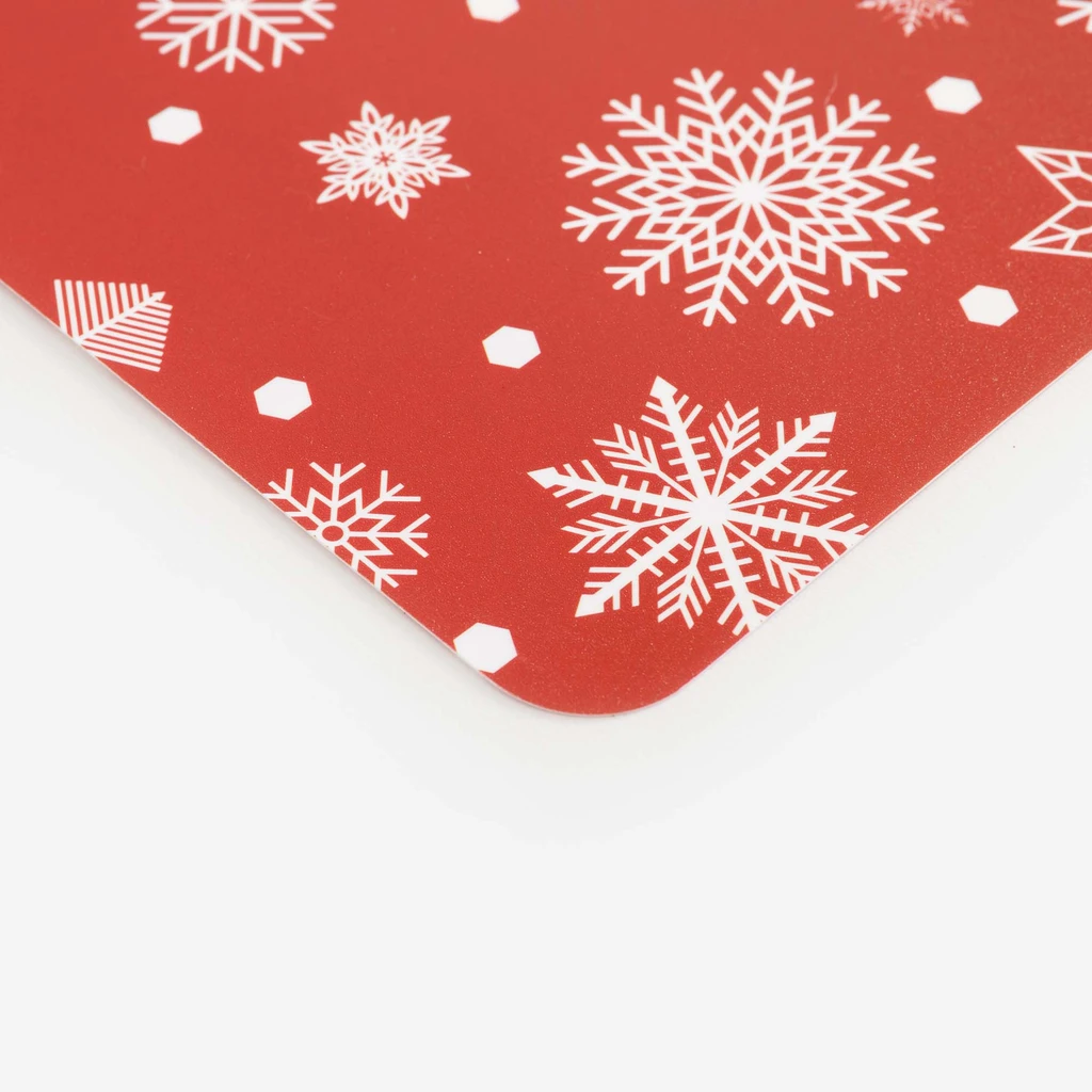 Vánoční prostíraní červené 30x45 cm