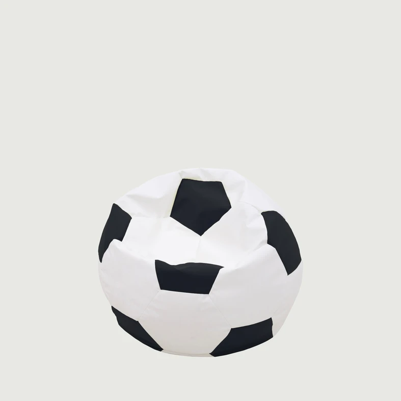 Sedací vak SPORT L černo-bílý