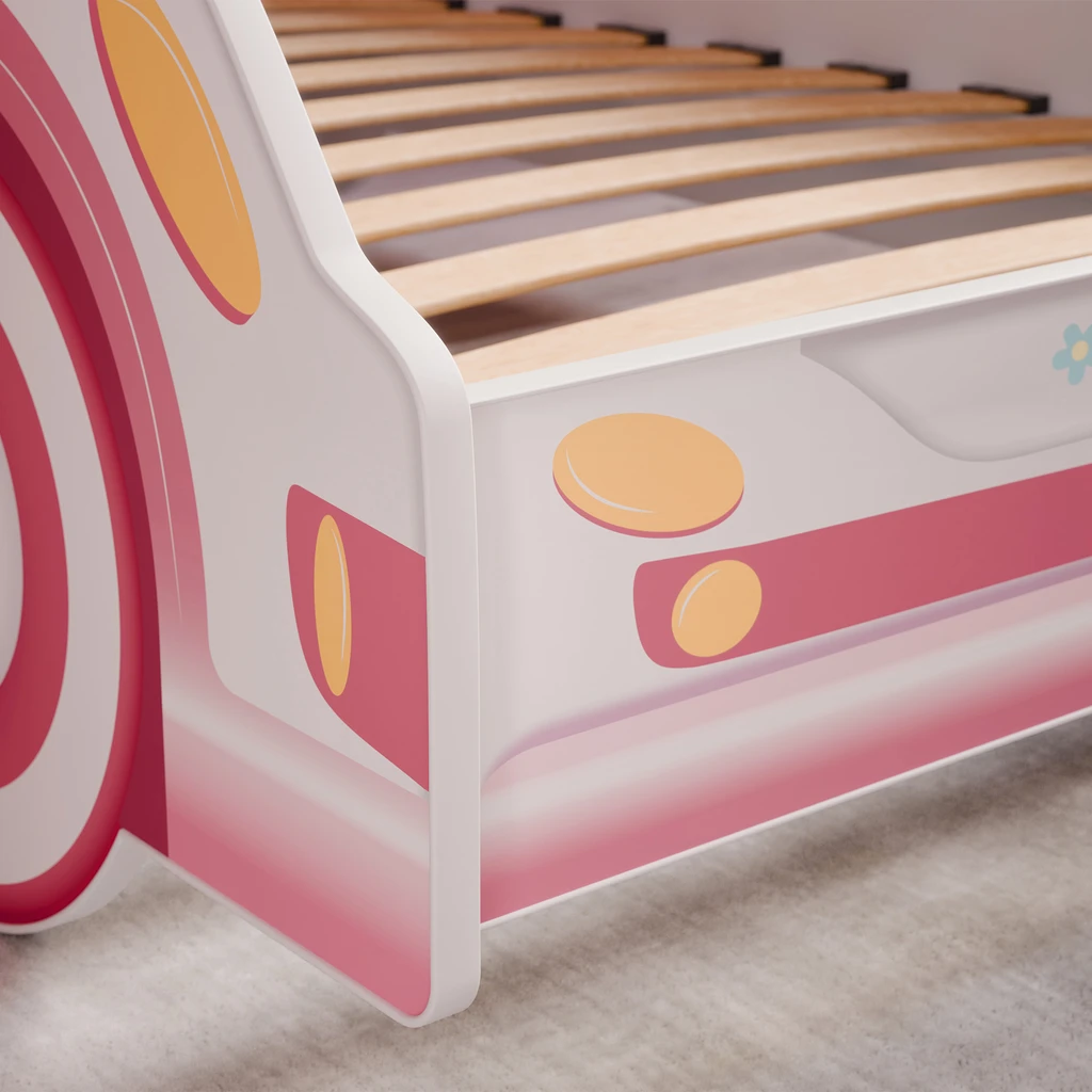 Detal, zbliżenie na wykończenie mebla z przodu