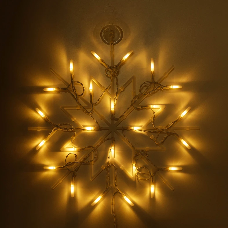 Vánoční dekorace LED bílá světlo teplé MIX