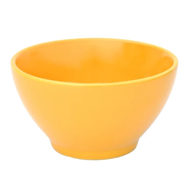 Žlutá keramická miska 520 ml