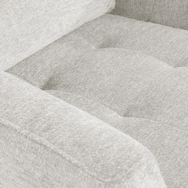 Krémové čalouněné křeslo TIVOLI